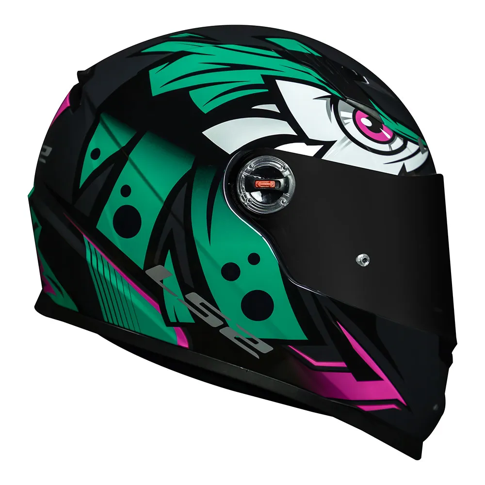 Capacete LS2 Classic FF358 Tribal Verde