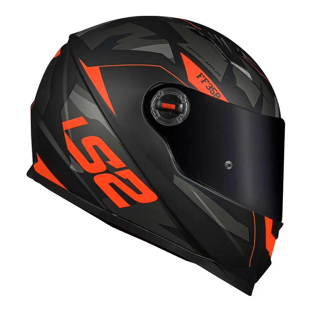 Capacete LS2 Classic Tank Laranja